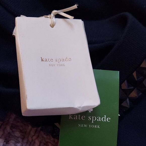 NWT Kate Spade New York Beaded Cardigan Sweater Size XS - Picture 11 of 12